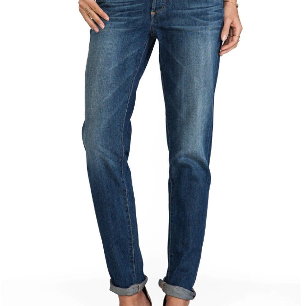 PAIGE Skinny Jeans in Medium Blue Wash